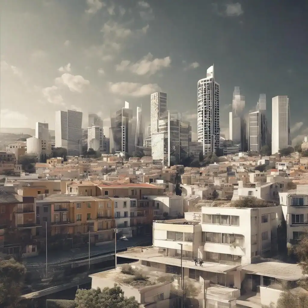 Paisagem da Trafaria – Nikias Skapinakis